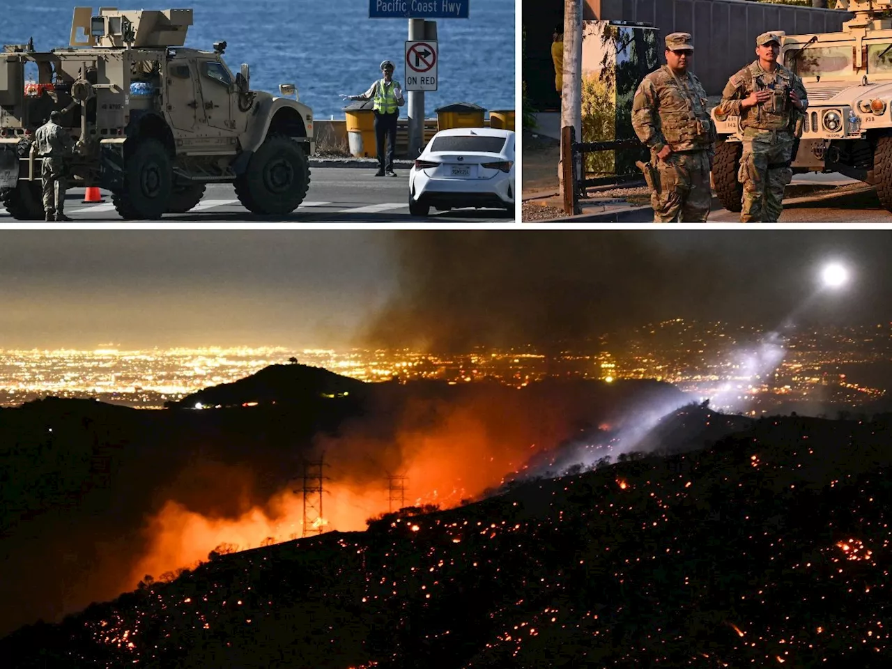 Massive Firefighting Efforts in Southern California Amidst Looting Concerns