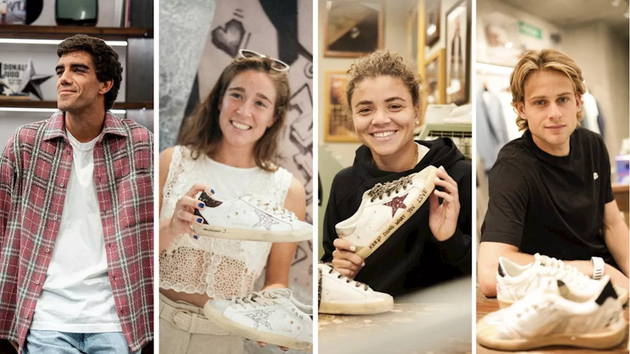 Golden Goose Taps Four Tennis and Padel Champions as Brand Ambassadors