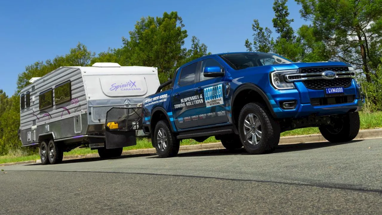 Lovells Upgrades Ford Ranger to 4000kg Towing Capacity