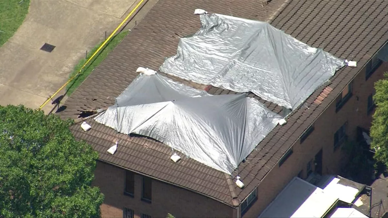 Twenty evacuated after roof collapse at unit block in Sydney’s Cabramatta