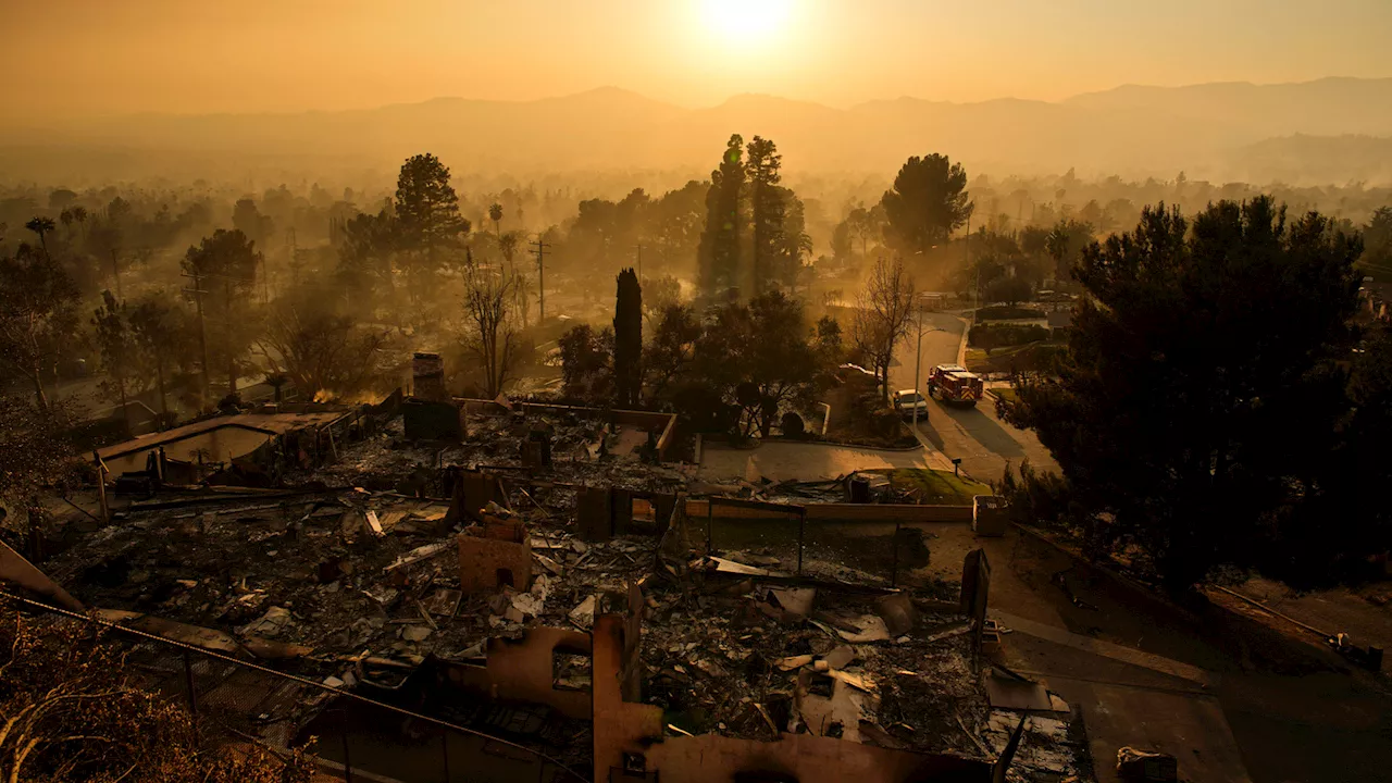 Climate Change and Hydroclimate Whiplash Fuel Devastating Wildfires in Southern California