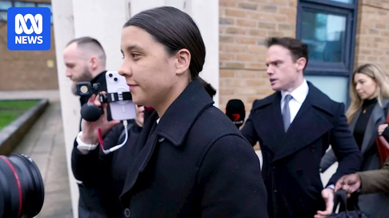 Sam Kerr fronts London court charged with racially aggravated harassment of police officer