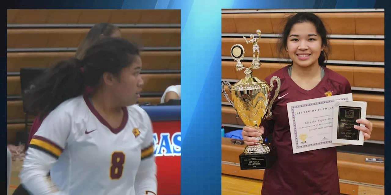 Dimond High School's Eleasha Sapon Wins Gatorade Alaska Player of the Year Award