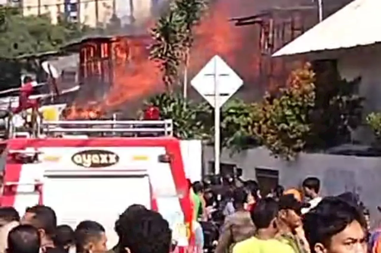 Kebakaran rumah terjadi di Kemayoran Gempol Jakarta Pusat