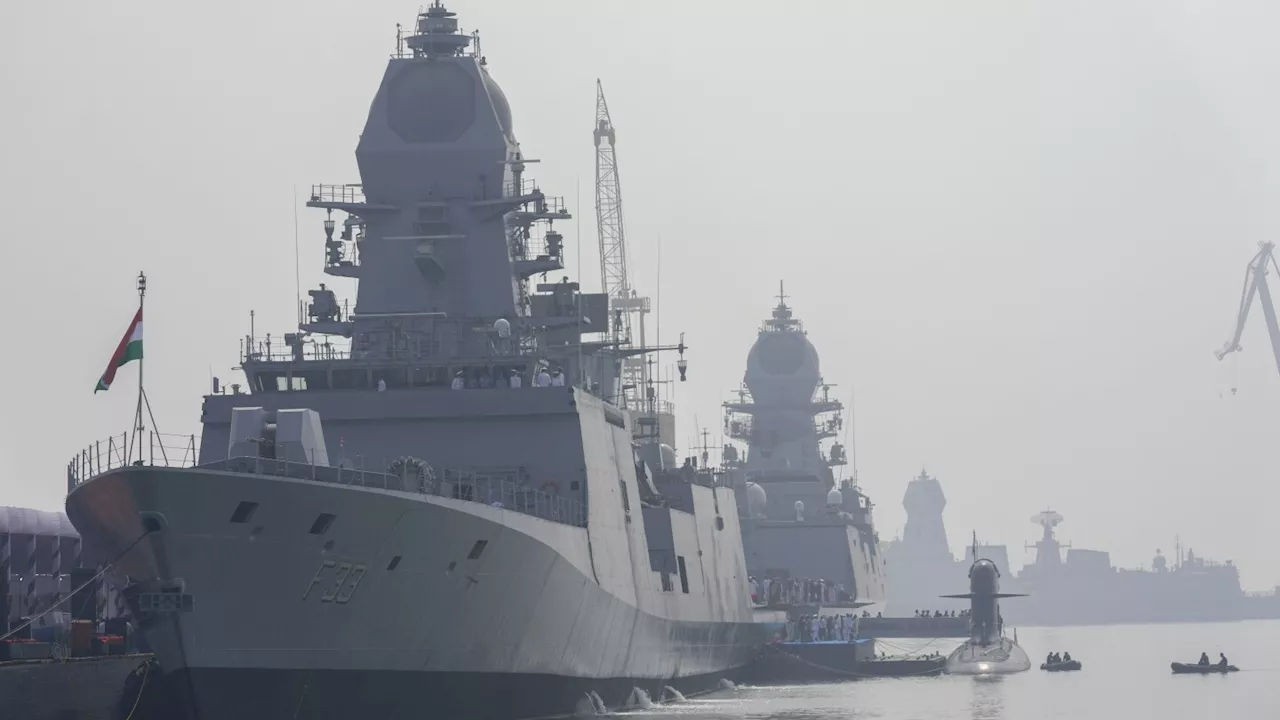 India Commissions Three New Warships Amid Rising China Tensions