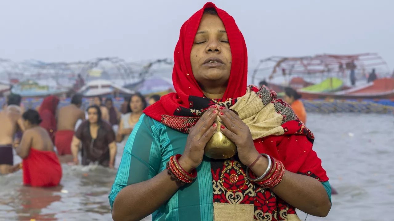 Tens of millions of Hindu devotees make do with little at Maha Kumbh festival