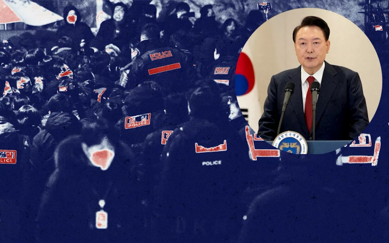 Autoridades rodean residencia de presidente surcoreano Yoon Suk Yeol para arrestarlo