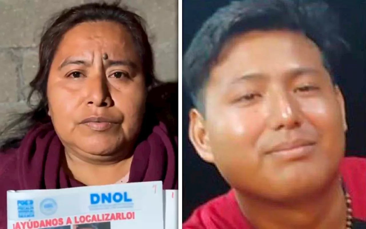 Madre de joven desaparecido en Oaxaca pide ayuda: 'Si estás viendo este video, te pido que regreses'