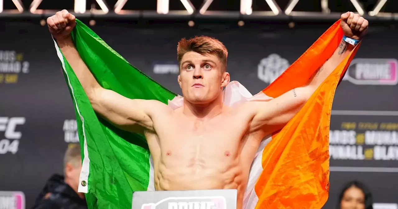 Tyrone fighter gets slot on massive UFC London card