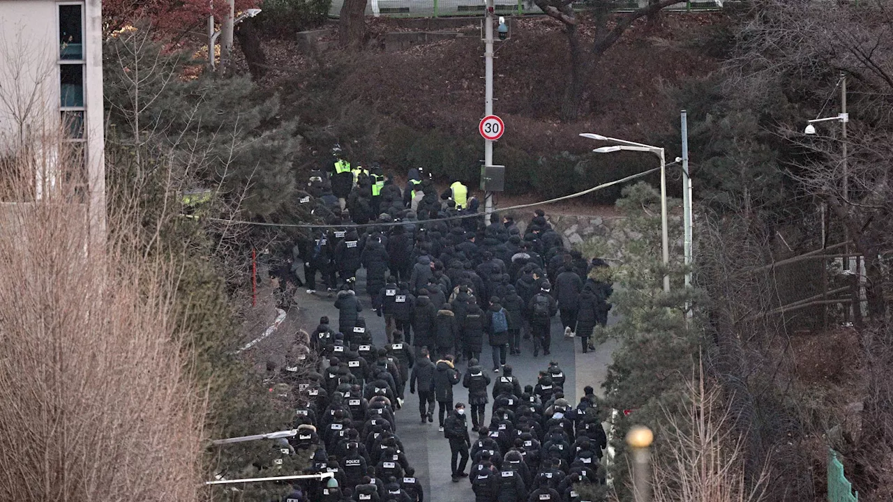 Arrestation du Président Sud-Coréen Yoon Suk Yeol : Confrontations Explosives à sa Résidence