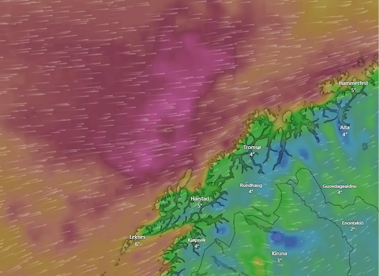 Ny runde med regn og vind i nord