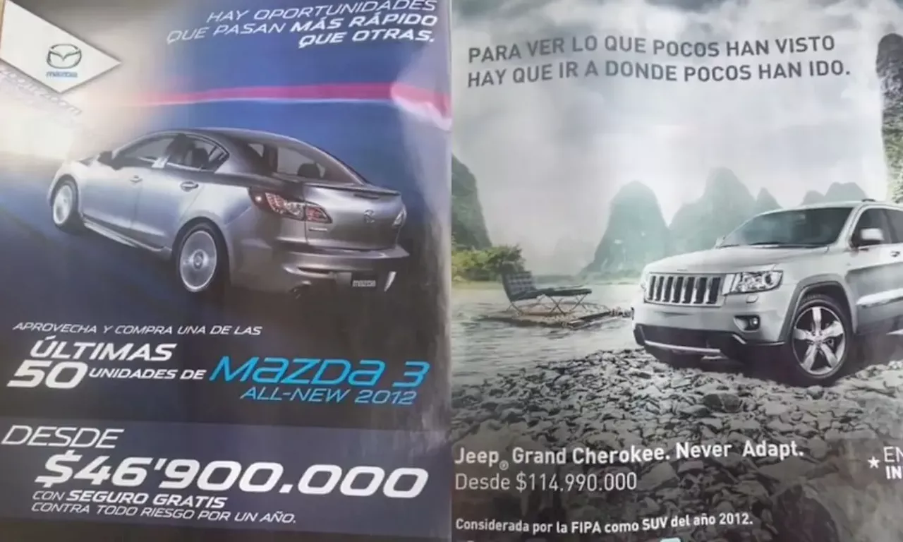 El alza astronómica de los precios de los carros en Colombia