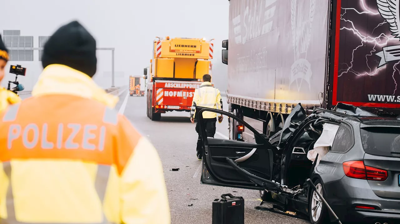 Glatteis sorgt in Bayern für mehr als 200 Unfälle und drei Todesopfer