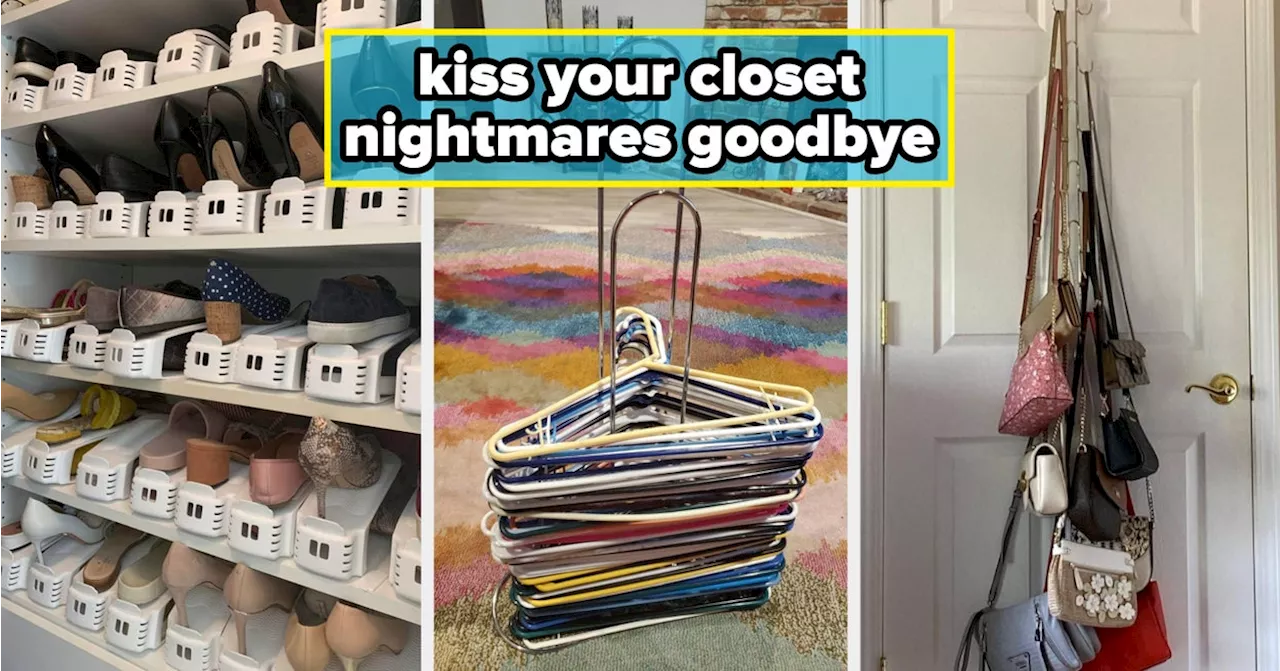 30 Things To Turn Your Closet Into An Organized Dream