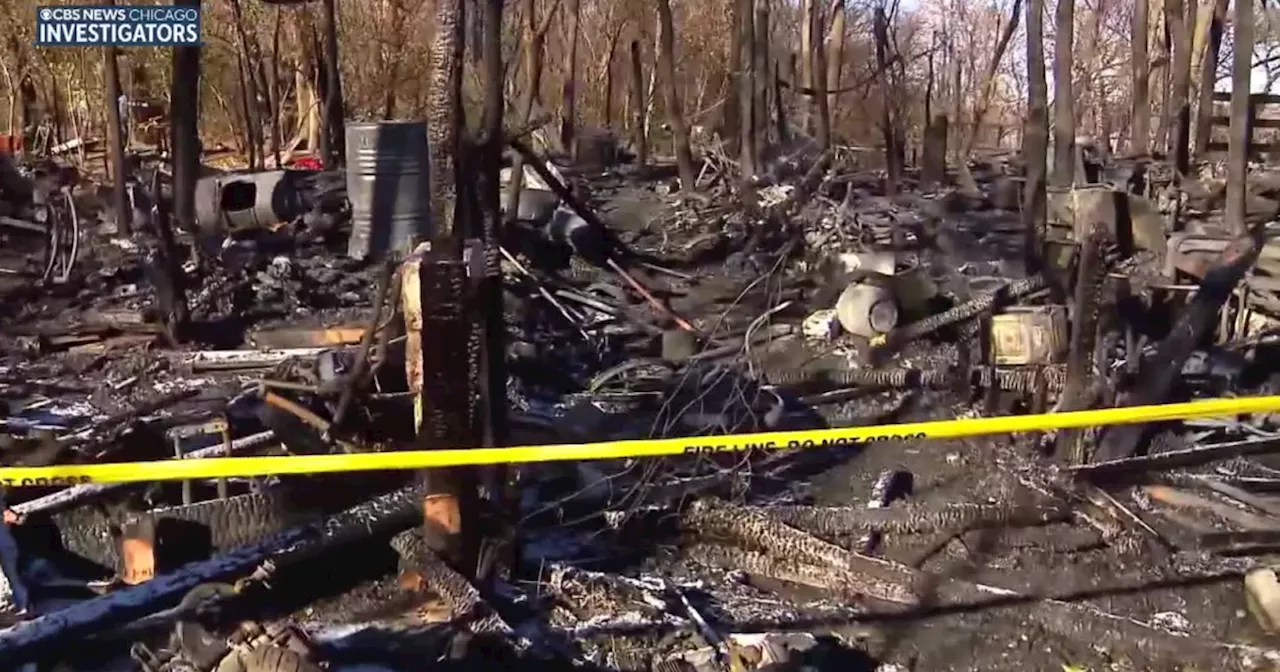 3 fires at homeless tent encampment in Elgin, Illinois, ruled accidental and unrelated