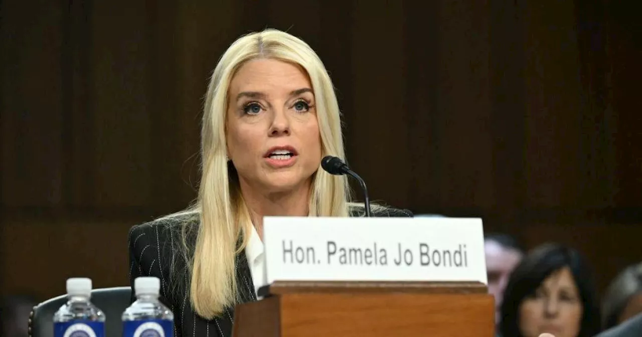 Pam Bondi fields questions on Trump, DOJ independence at confirmation hearing for attorney general