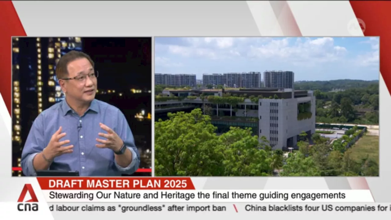 URA's Draft Master Plan 2025 to guide Singapore's land use, development for next decade