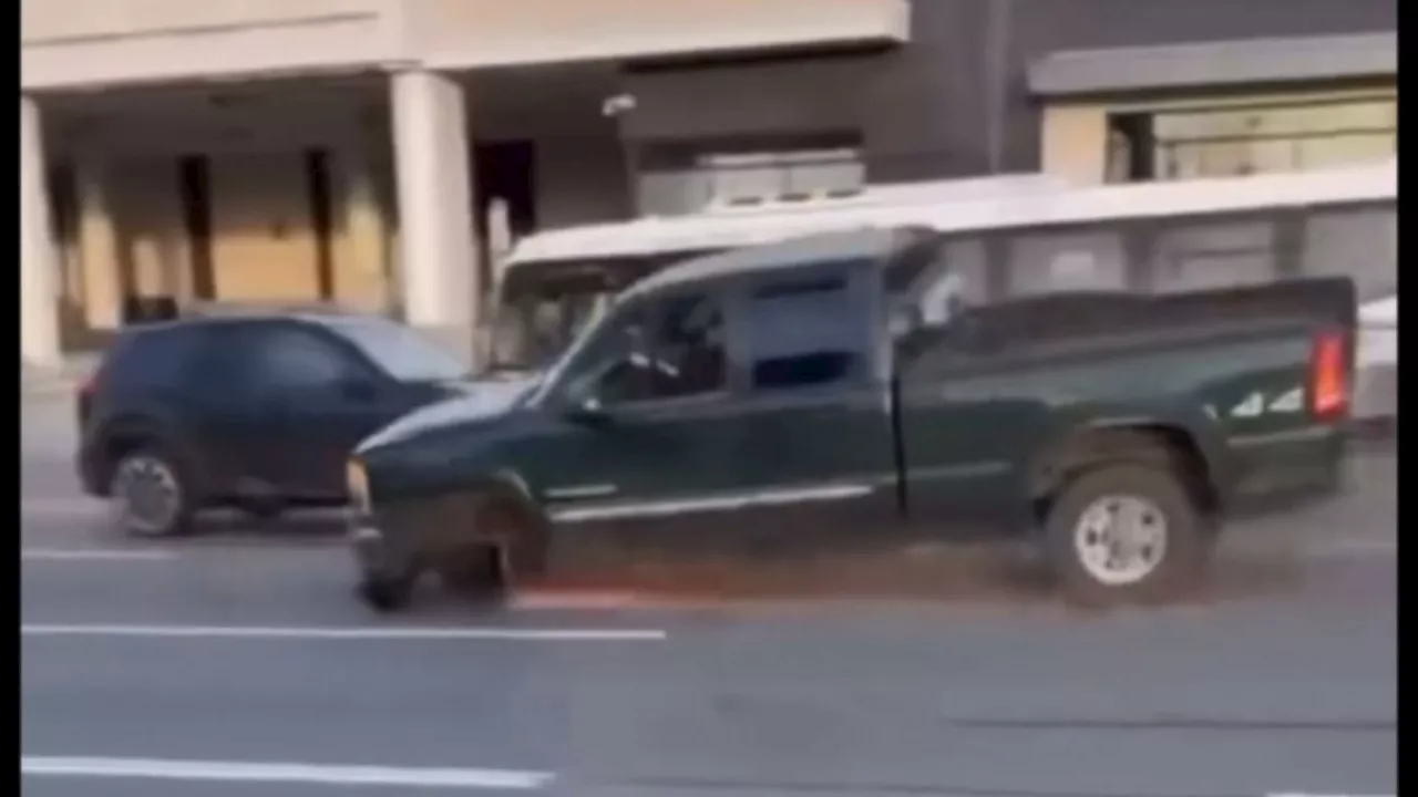 Police Seek Video after Three-Wheel Truck Theft and Collision in Victoria