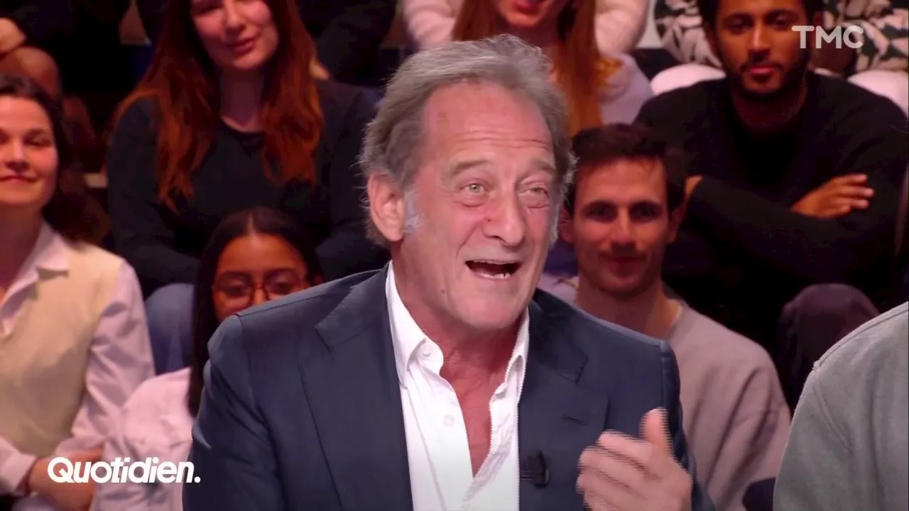 Vincent Lindon tacle Yann Barthès et Gad Elmaleh sur le plateau de Quotidien