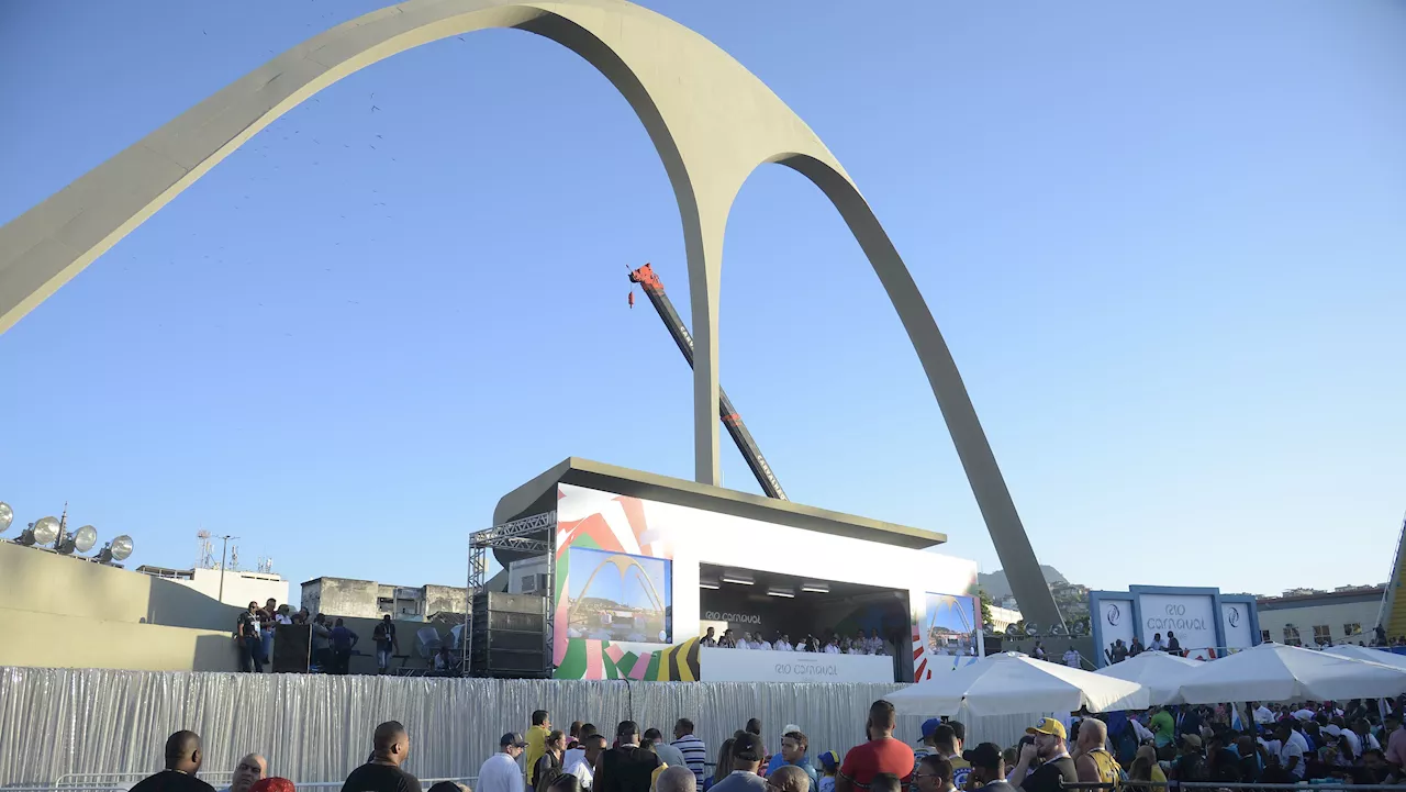 Ensaios Técnicos do Grupo Especial do Carnaval do Rio começam no dia 25 de Janeiro