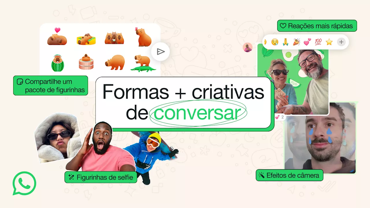 WhatsApp inicia 2025 com novidades divertidas e práticas