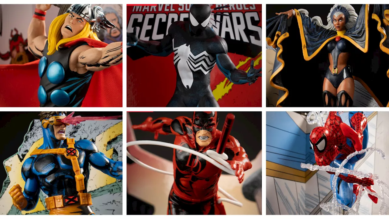 McFarlane Toys Unveils 'Marvel Collection' Statues Inspired By Iconic Comic Covers