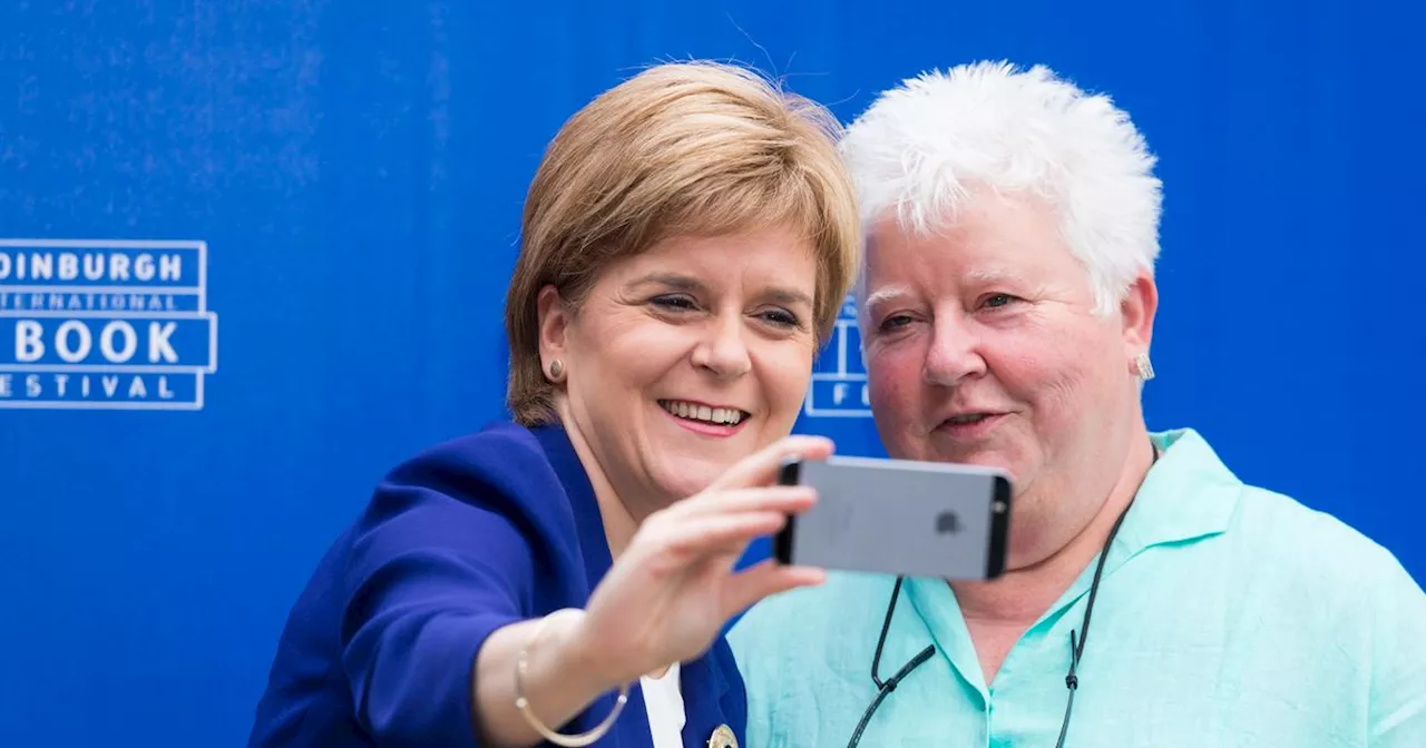 Nicola Sturgeon spotted at Val McDermid's flat after confirming split from Peter Murrell