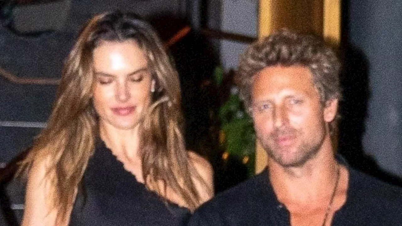 Alessandra Ambrosio and Buck Palmer Enjoy a Romantic Date Night in Rio de Janeiro