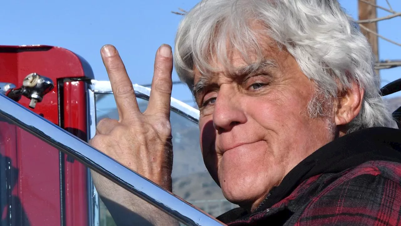 Jay Leno Shows Bruise-Free Face Helping LA Firefighters After Last Year's Scary Fall