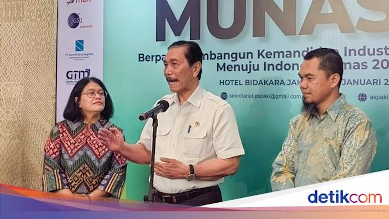 Luhut Tegaskan Prioritas Produk Dalam Negeri untuk Alat Kesehatan