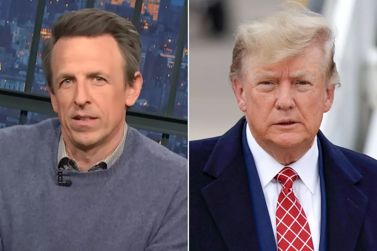 Seth Meyers and Amber Ruffin joke that President-elect Donald Trump causes panic naps