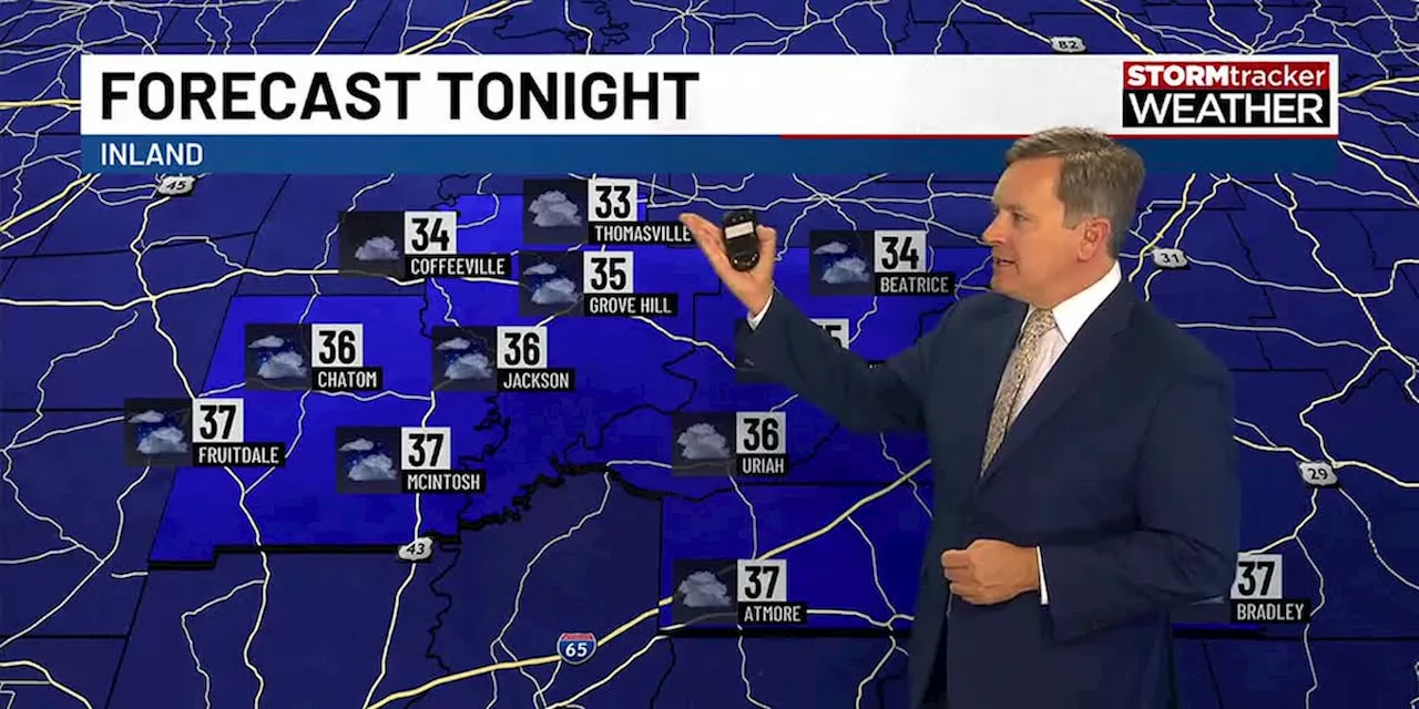 Cool Days Ahead, Chance of Wintery Mix Next Week