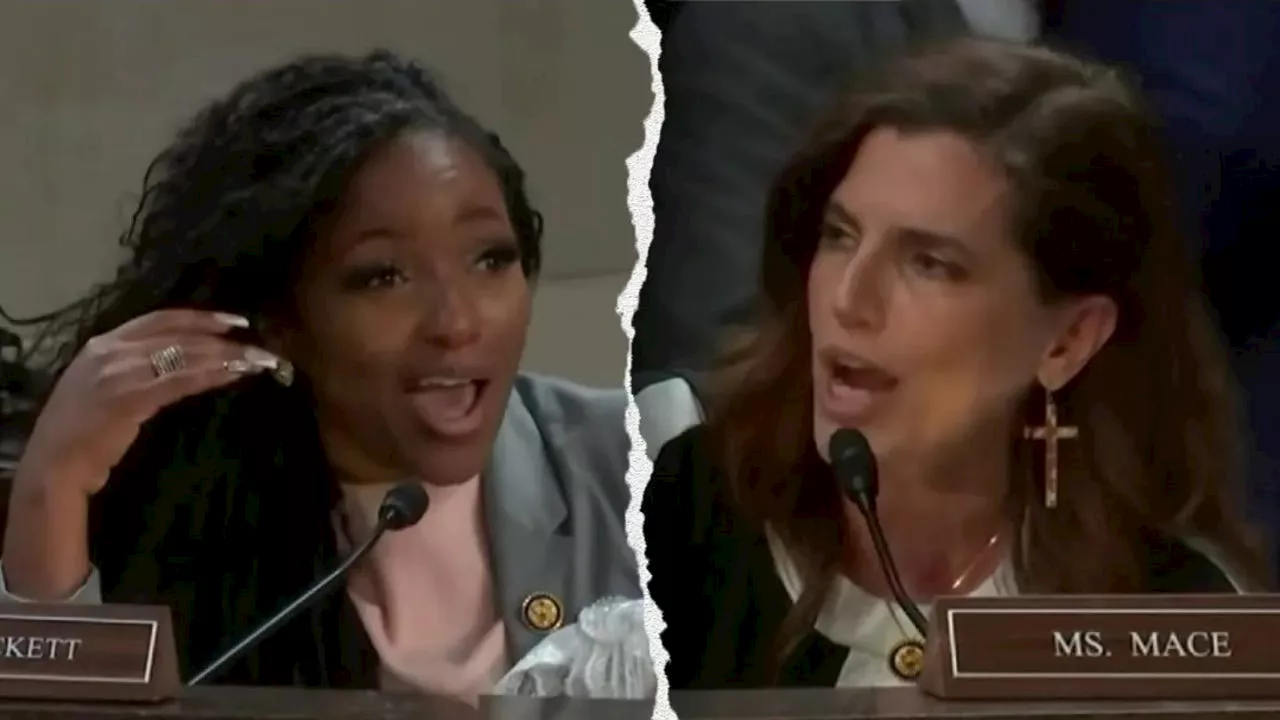 House Committee Chaos: Mace Challenges Crockett to Fight Over Transgender Rights