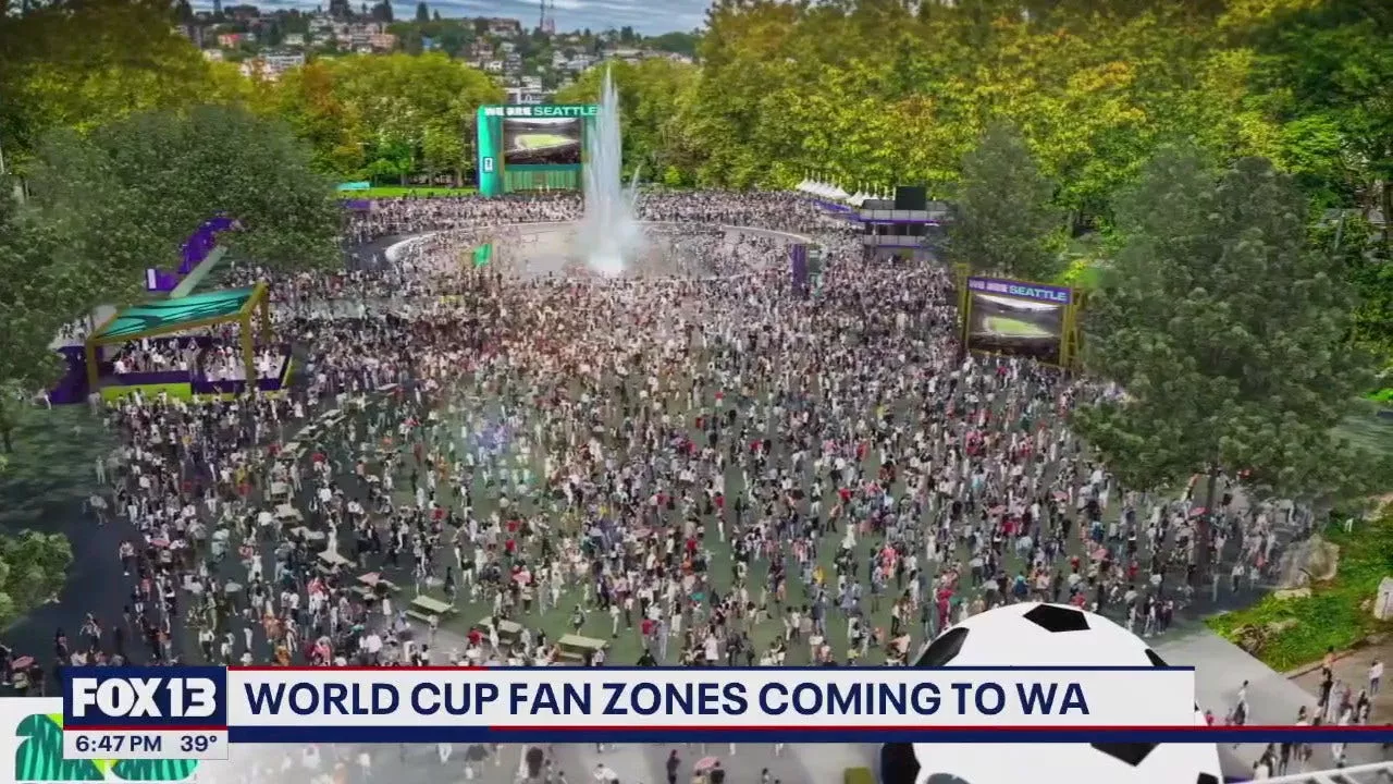 Nine Washington Cities to Host 2026 FIFA World Cup Fan Zones