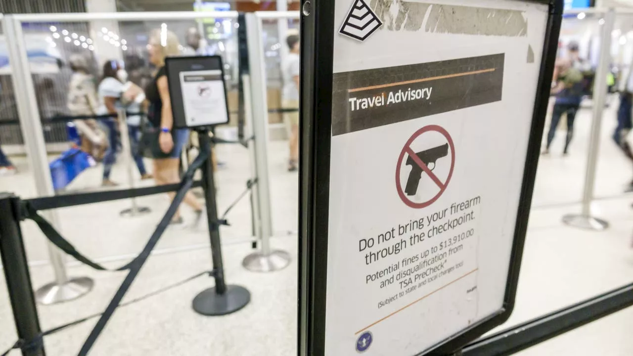 Slight Decline in Guns Found at Pennsylvania Airports in 2024