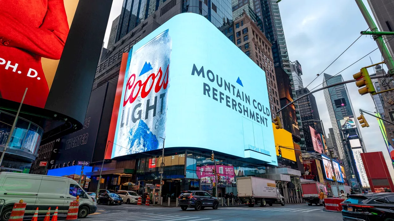 Coors Light Ad Campaign Suffers From a Case of the Mondays With Spelling Error