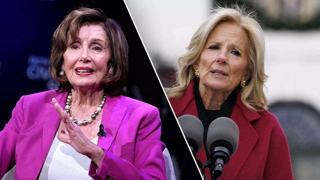 Jill Biden Expresses Disappointment in Nancy Pelosi Over 2024 Race