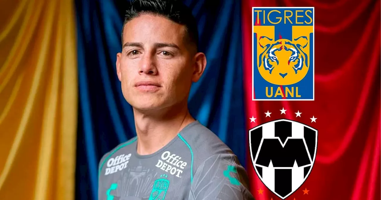 ‘Tenemos a Gignac y Canales’; Tigres y Rayados niegan ‘envidia’ por fichaje de James Rodríguez con León