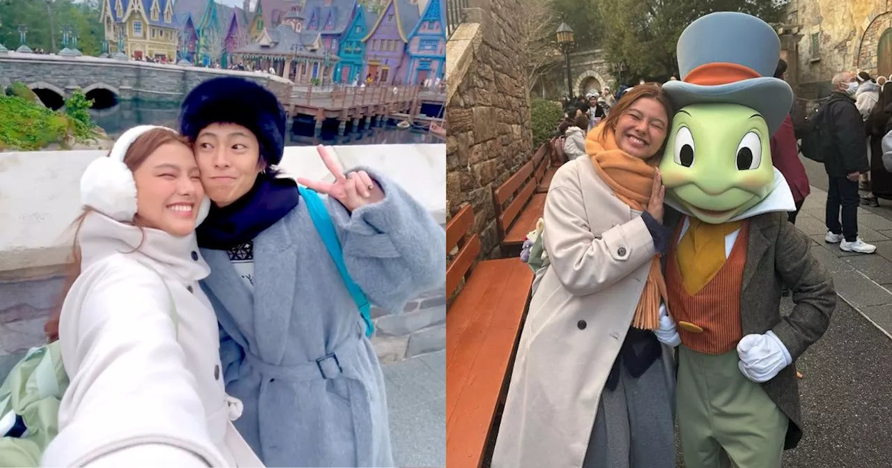 Kate Valdez, Fumiya Sankai go on Tokyo DisneySea adventure