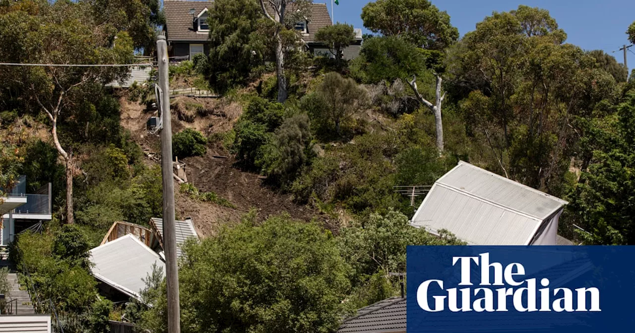 House Collapses Down Cliff in Melbourne Landslide