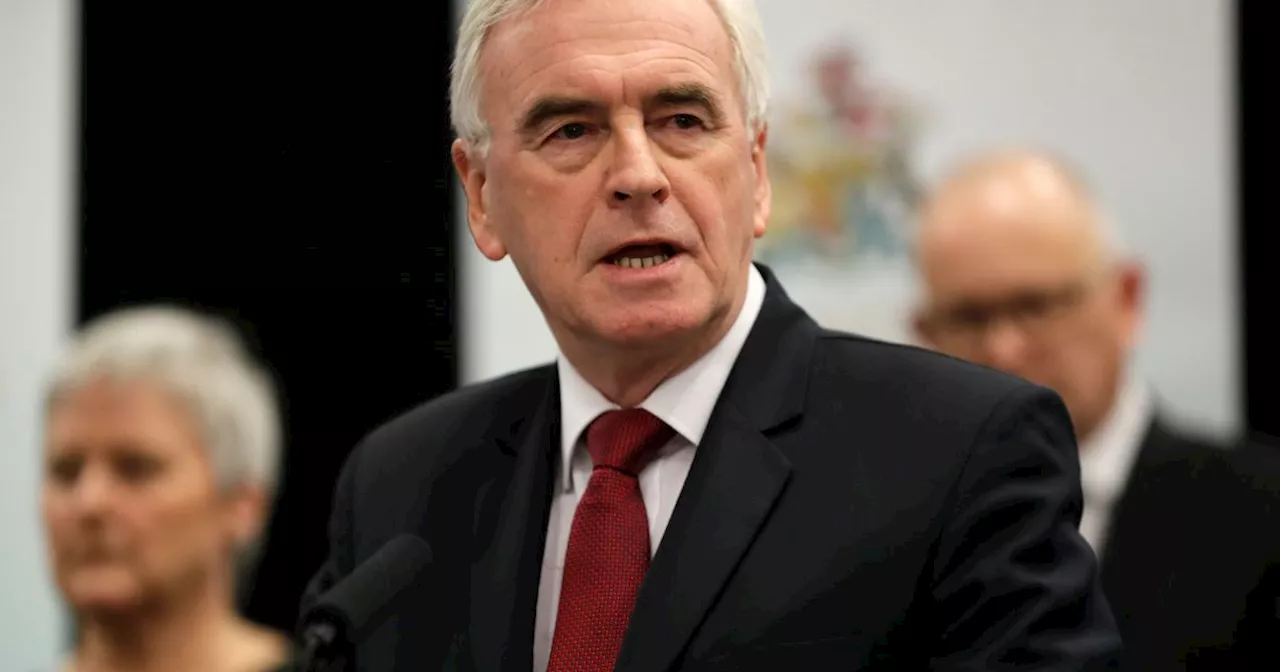 'Politically Suicidal': John McDonnell Warns Reeves Spending Cuts Could Cause Recession