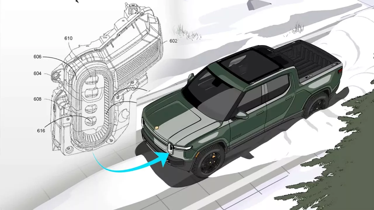 Rivian Patents Heated Headlight Lenses for Safer Winter Driving