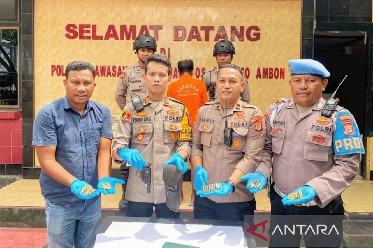 Bawa Senjata Api di Pelabuhan Ambon, Pria 77 Tahun Ditangkap Tim Gabungan