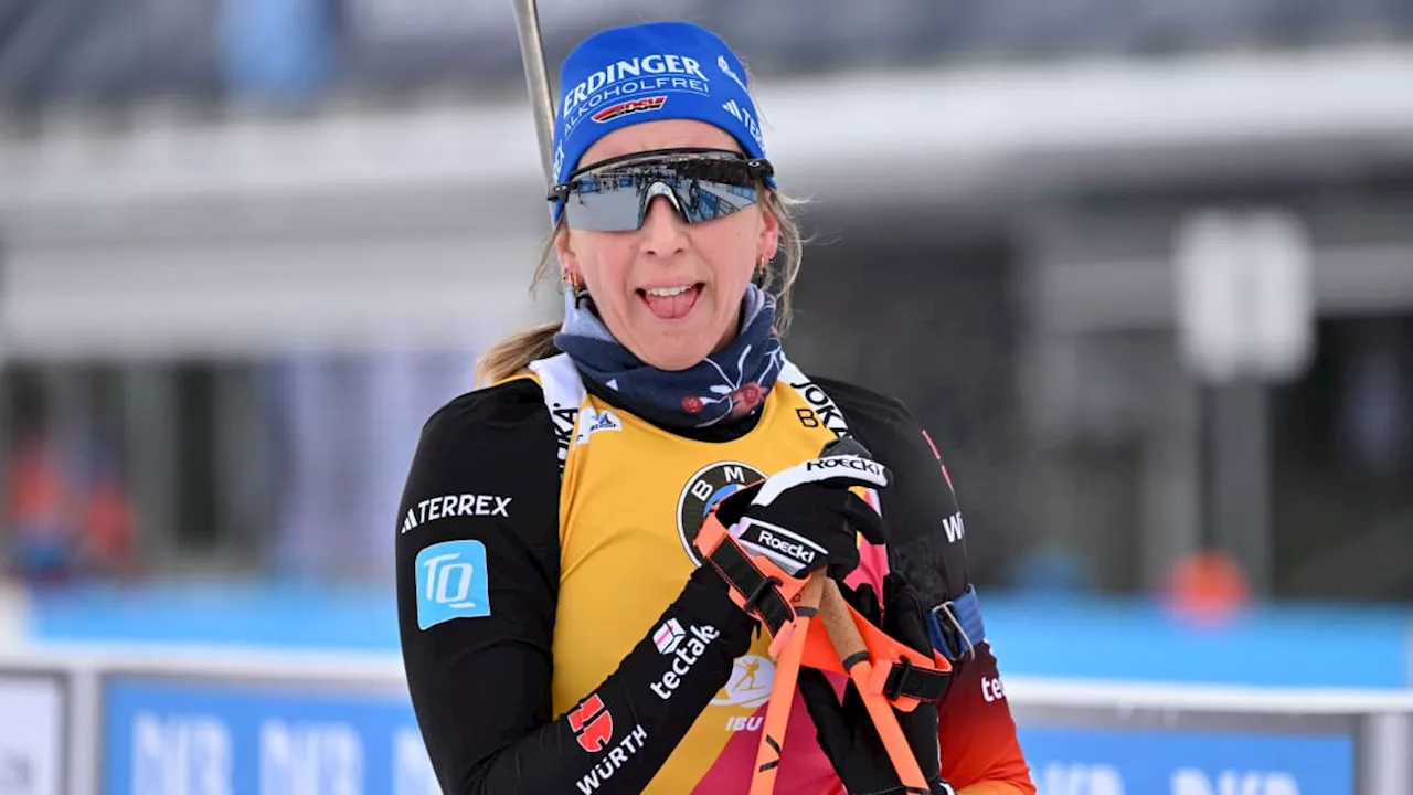 Biathlon, Ruhpolding: Preuß zu Hause im Gelben Trikot