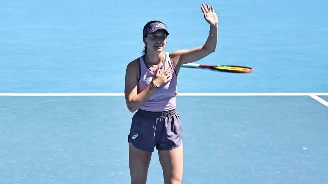 Flug war schon gebucht: Lucky Loser Lys stürmt in zweite Runde der Australian Open