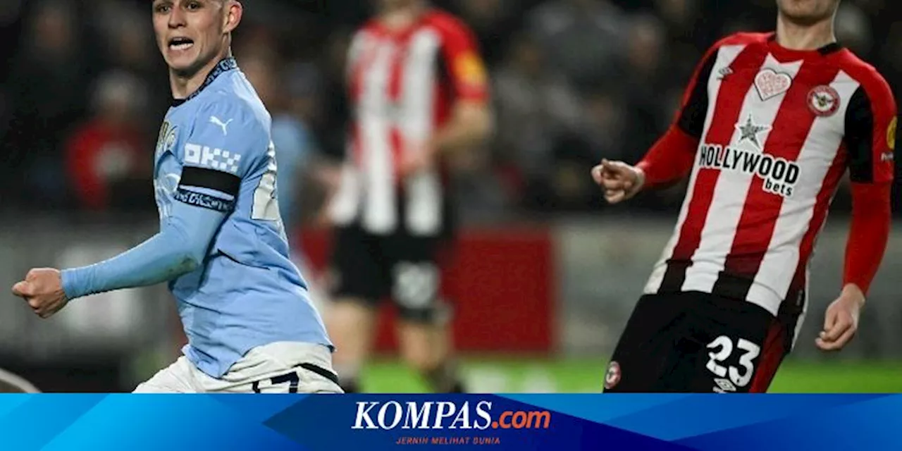 Brentford Vs Man City: Guardiola Tak Punya Jawaban Usai City Buang Keunggulan