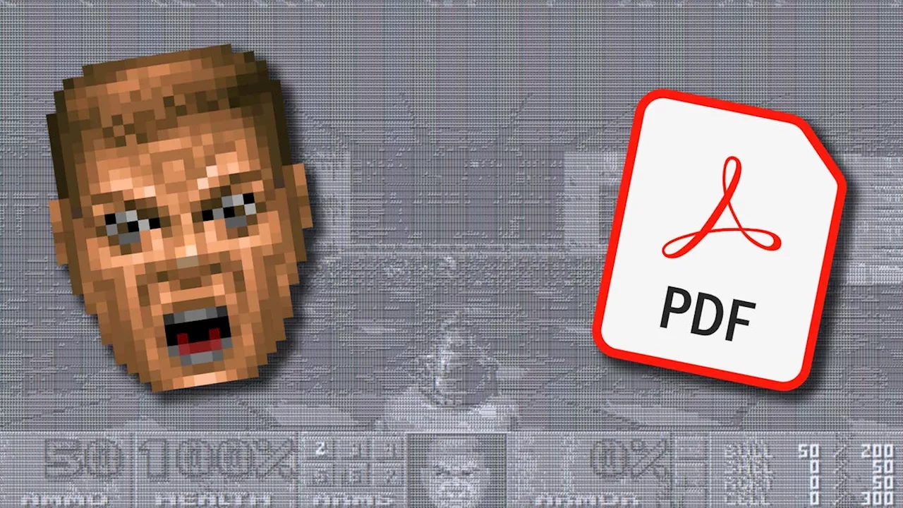 A PDF File Is The Latest Unlikely Thing Doom Has Been Ported To