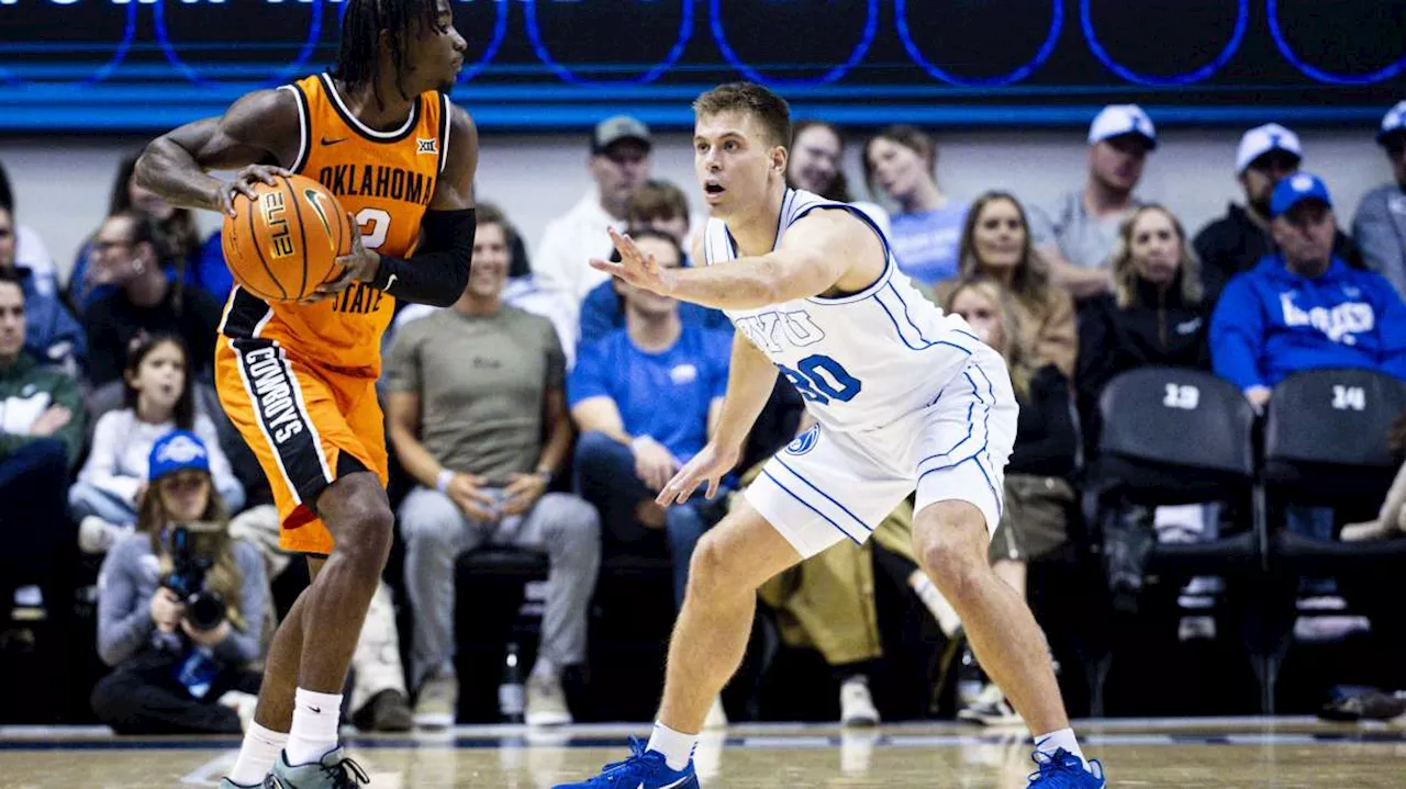 BYU Men's Basketball Ends Losing Skid with Win Over Oklahoma State