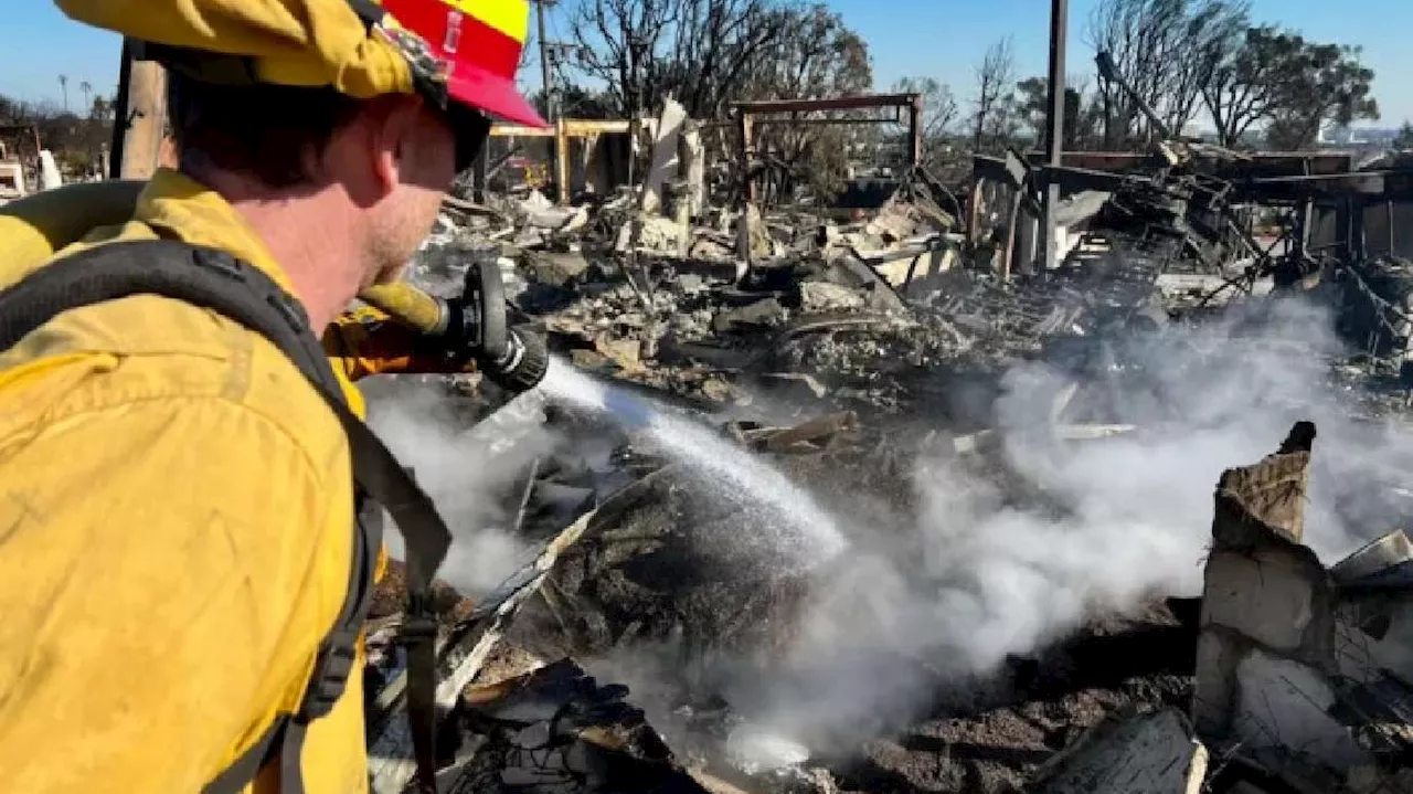 Utah Firefighters Battling Wildfires in Southern California