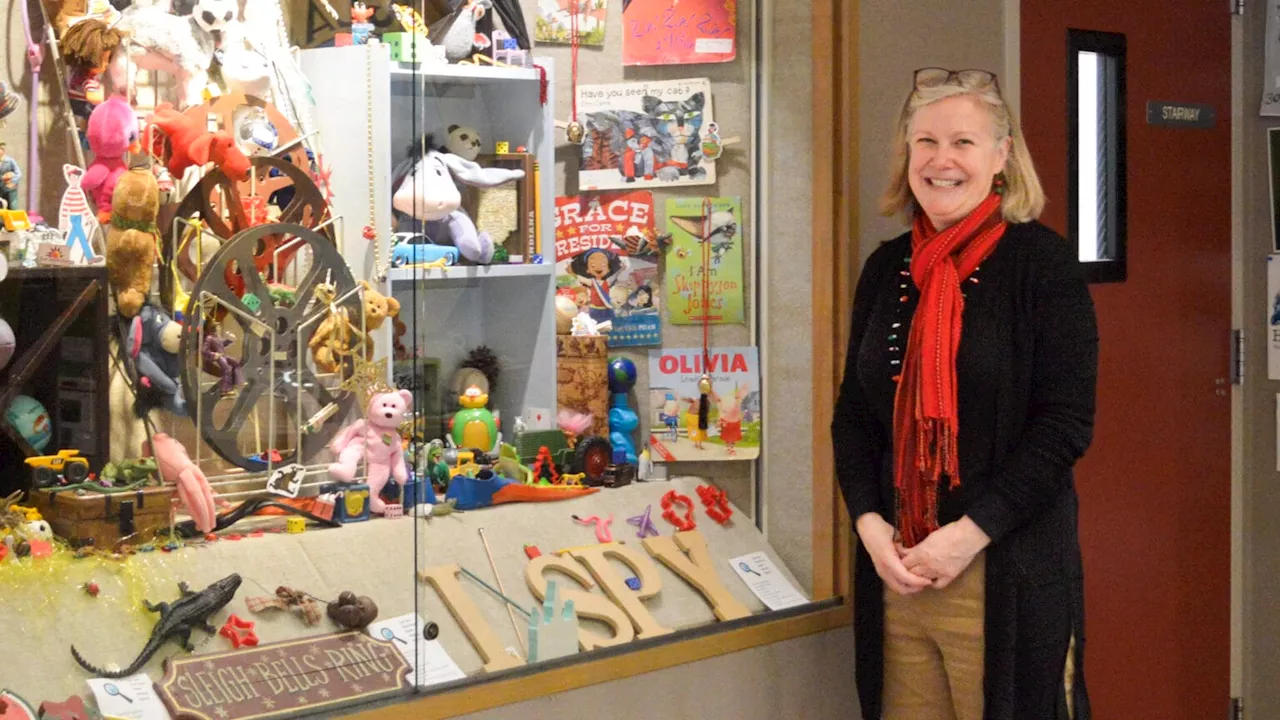 Douglas Library's I Spy Display Sparks Curiosity and Engagement